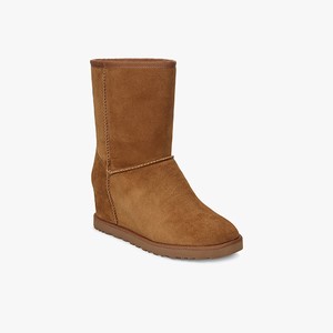 Ugg Classic Femme Short Klassiska Stövlar Dam Bruna (802756PHA)